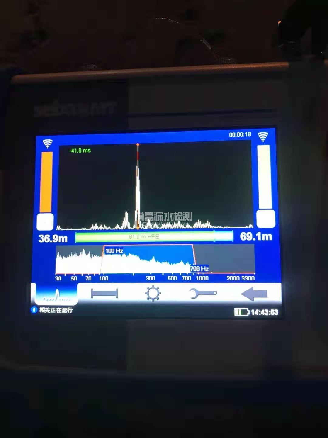 金门漏水相关仪的检测原理是什么？